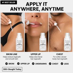 Permanent Hair Inhibition Serum Armpit Leg Arm Hair Growth Inhibitor Moisturizing Soft Skin Soothing Painless Depilatory Essence