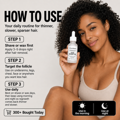 Permanent Hair Inhibition Serum Armpit Leg Arm Hair Growth Inhibitor Moisturizing Soft Skin Soothing Painless Depilatory Essence