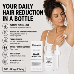 Permanent Hair Inhibition Serum Armpit Leg Arm Hair Growth Inhibitor Moisturizing Soft Skin Soothing Painless Depilatory Essence