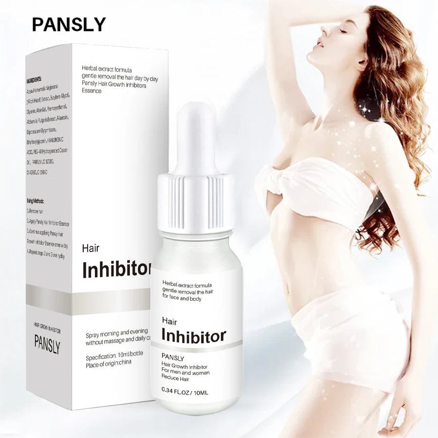 Professional Stop Hair Growth Inhibitor Serum Oil Painless Moisturizing Whitening Removal Non-irritating Skin Care Body Beauty