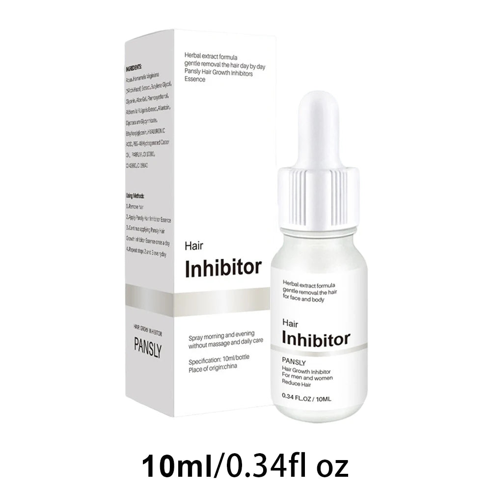 Professional Stop Hair Growth Inhibitor Serum Oil Painless Moisturizing Whitening Removal Non-irritating Skin Care Body Beauty