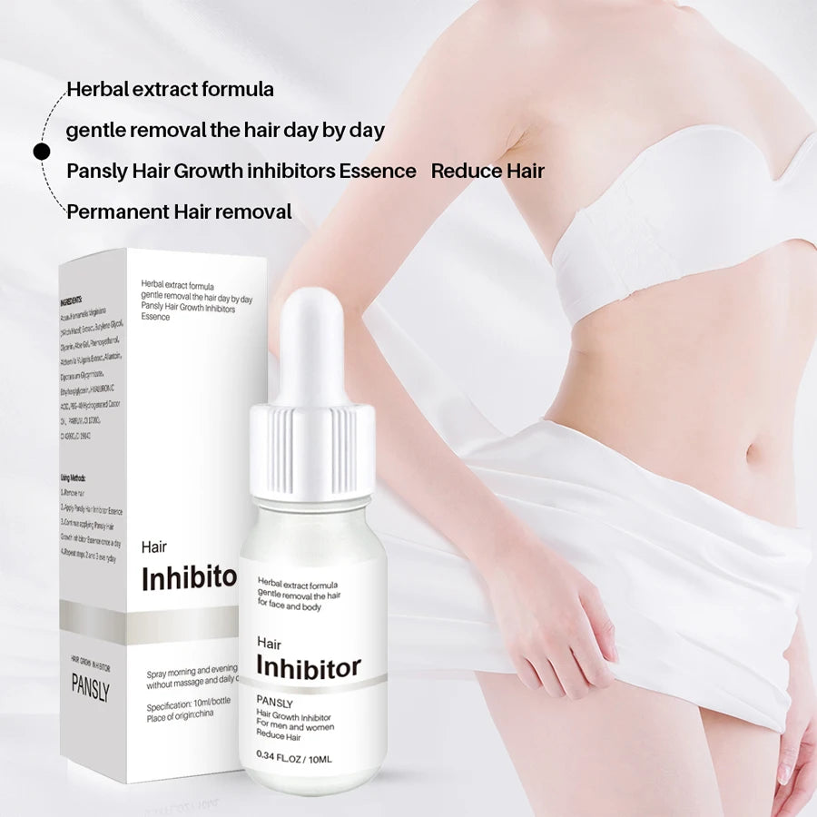 Professional Stop Hair Growth Inhibitor Serum Oil Painless Moisturizing Whitening Removal Non-irritating Skin Care Body Beauty