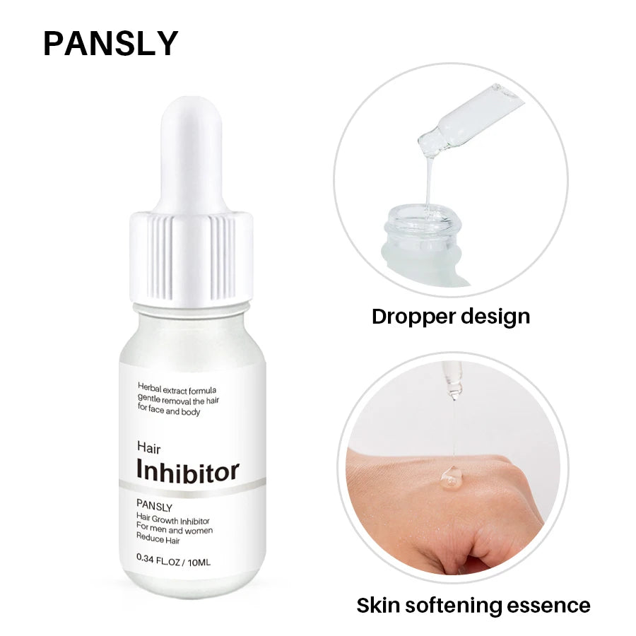 Professional Stop Hair Growth Inhibitor Serum Oil Painless Moisturizing Whitening Removal Non-irritating Skin Care Body Beauty